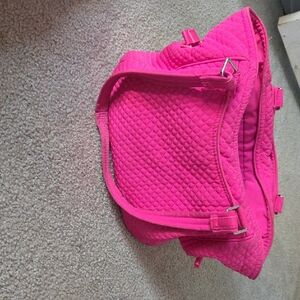 Vera Bradley Pink Quilted Shoulder Bag With Normal Wear. I Didnt Use It Much